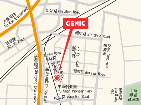 捷而科電材（上海）有限公司　　（製造） 地図